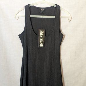 River Island Ribbed Bodycon Midi Dress